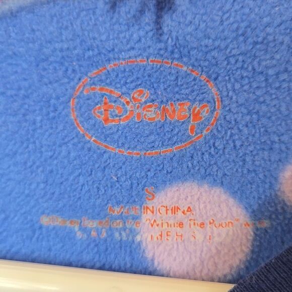 Eeyore Adult Onesie Fleece Pajama Disney Winnie the Pooh Jumpsuit Footie PJ 1pc - Picture 4 of 10